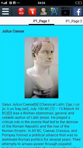 Play Biography of Julius Caesar Play Biography of Julius Caesar