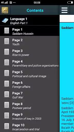 Play Biography of Saddam Hussein  and enjoy Biography of Saddam Hussein with UptoPlay