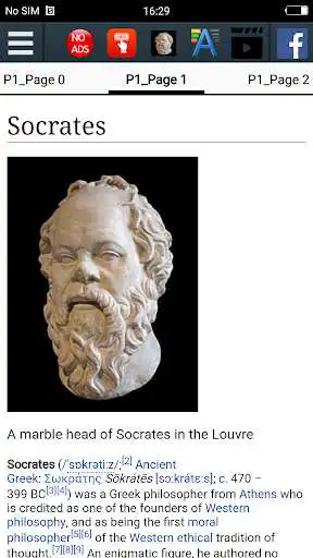 Play Biography of Socrates as an online game Biography of Socrates with UptoPlay