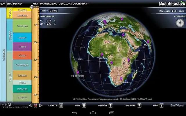 Play BioInteractive EarthViewer