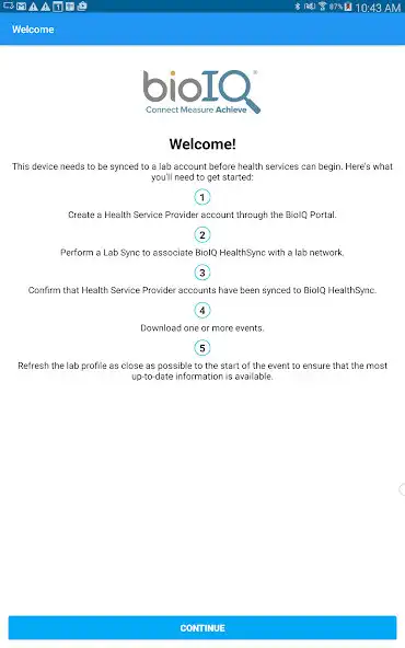 Play BioIQ HealthSync