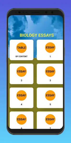 Play Biology essays  and enjoy Biology essays with UptoPlay