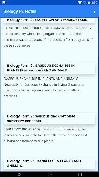 Play Biology form 2 notes  and enjoy Biology form 2 notes with UptoPlay