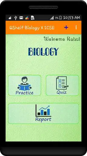 Play Biology X ICSE QShelf