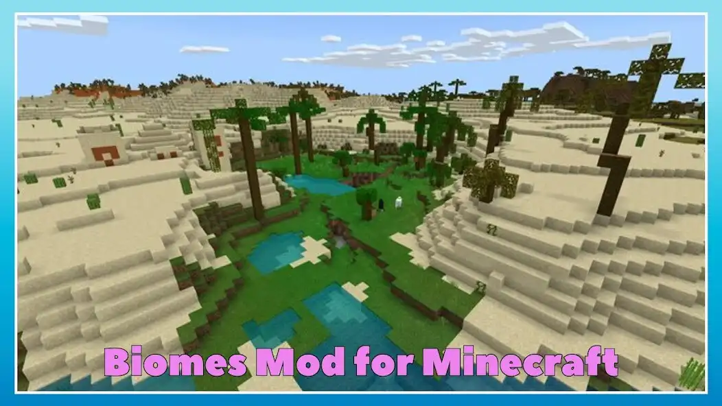 Play Biomes Mod for Minecraft PE  and enjoy Biomes Mod for Minecraft PE with UptoPlay