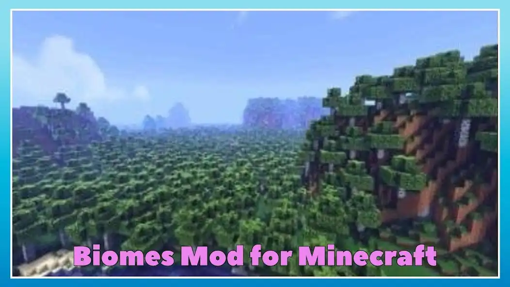 Play Biomes Mod for Minecraft PE as an online game Biomes Mod for Minecraft PE with UptoPlay