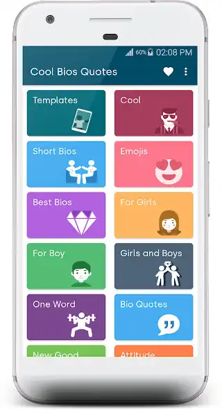 Play APK Bio Quote Ideas  and enjoy Bio Quote Ideas with UptoPlay studio.love.in.fall.cool_bio_ideas