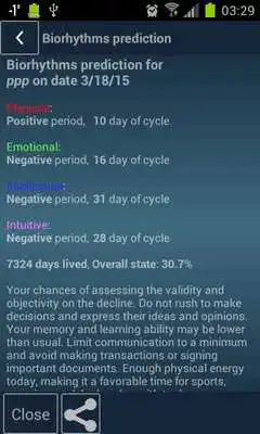 Play Biorhythms Calculator Lite