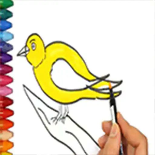 Free play online bird coloring book  APK