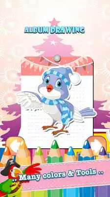 Play Bird Drawing Coloring Book