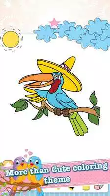 Play Bird Drawing Coloring Book
