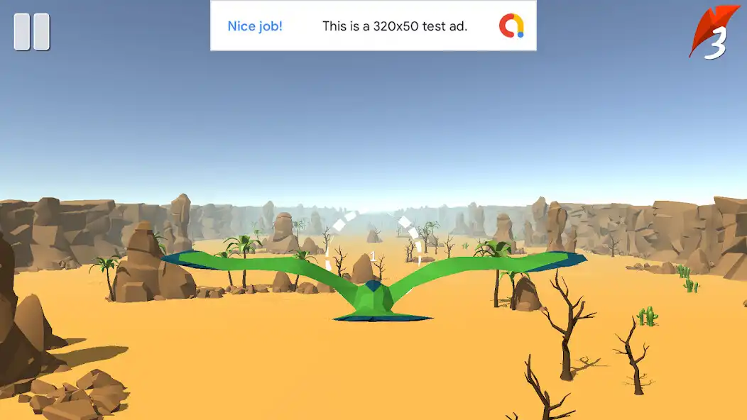 Play Bird Flight 3D as an online game Bird Flight 3D with UptoPlay