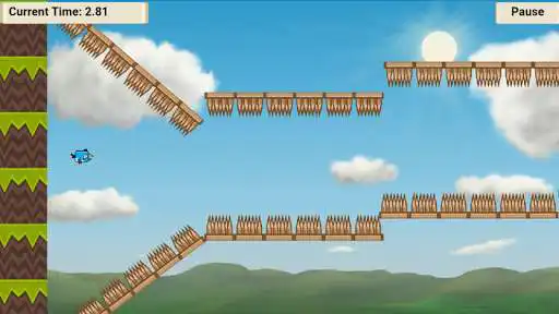 Play Bird Flying School - Obstacle Course as an online game Bird Flying School - Obstacle Course with UptoPlay