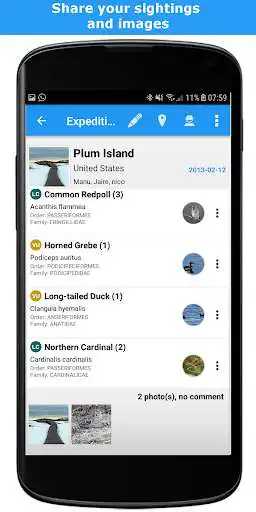 Play Birding Notebook as an online game Birding Notebook with UptoPlay