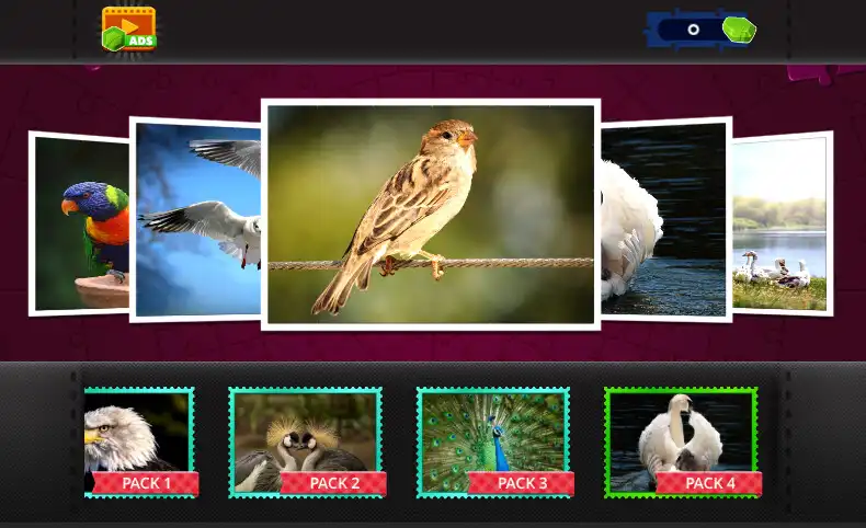Play Bird Jigsaw - Puzzle Games as an online game Bird Jigsaw - Puzzle Games with UptoPlay