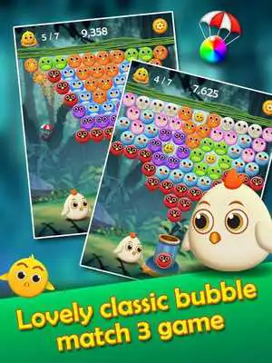 Play Bird Pop Funny Bubble Shooter