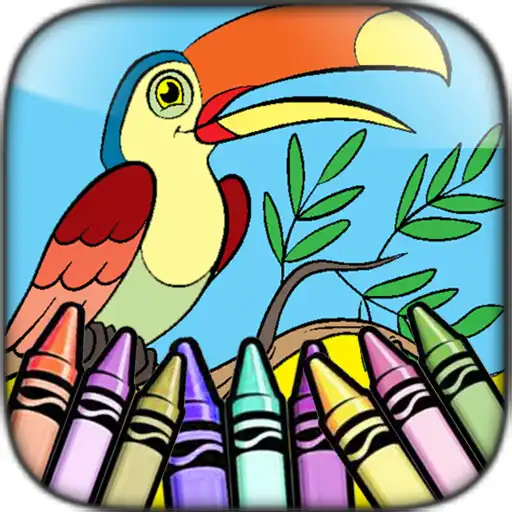 Play Birds Glitter Coloring Pages APK