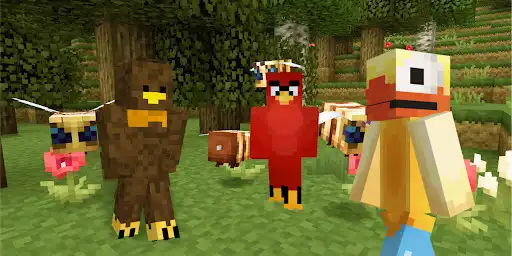 Play Bird Skins for Minecraft  and enjoy Bird Skins for Minecraft with UptoPlay
