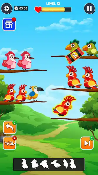 Play Bird Sort: Sorting Bird Games  and enjoy Bird Sort: Sorting Bird Games with UptoPlay