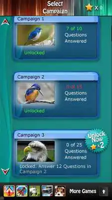 Play Bird Species Quiz HD