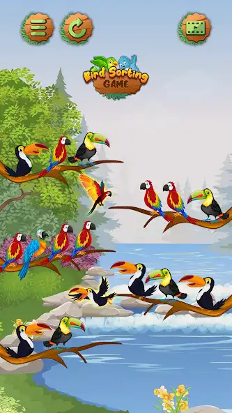Play Birds Sort Color- Puzzle Games  and enjoy Birds Sort Color- Puzzle Games with UptoPlay