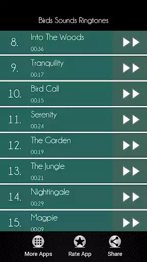 Play Birds sounds Ringtones