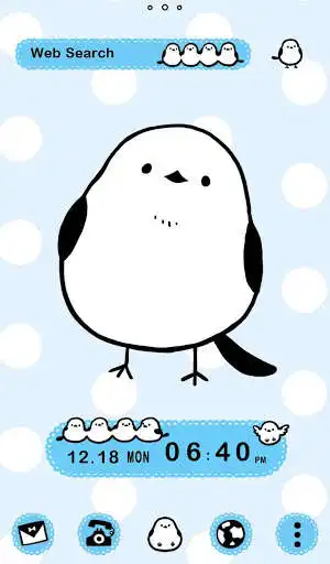 Play APK Birds Wallpaper Silver-throated Dasher Theme  and enjoy Birds Wallpaper Silver-throated Dasher Theme with UptoPlay jp.co.a_tm.android.plus_shimaenaga