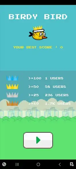 Play Birdy bird - Flapping Bird  and enjoy Birdy bird - Flapping Bird with UptoPlay