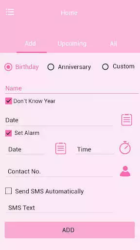 Play Birthday Anniversary Reminder - good days  and enjoy Birthday Anniversary Reminder - good days with UptoPlay
