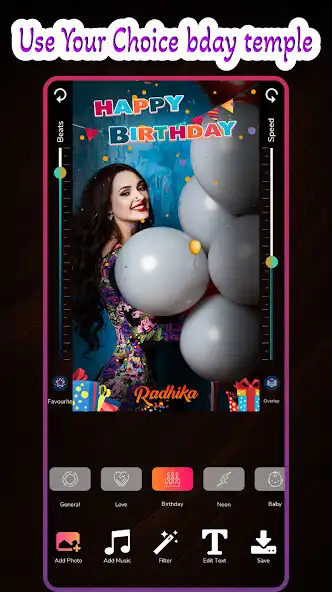 Play Birthday Bit Music Video Maker as an online game Birthday Bit Music Video Maker with UptoPlay