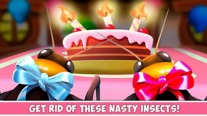 Play Birthday Cake - Cockroach Invasion Play Birthday Cake - Cockroach Invasion