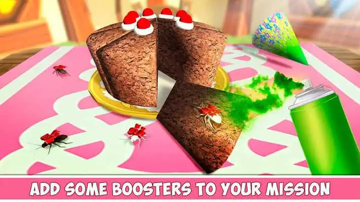 Play Birthday Cake - Cockroach Invasion Play Birthday Cake - Cockroach Invasion