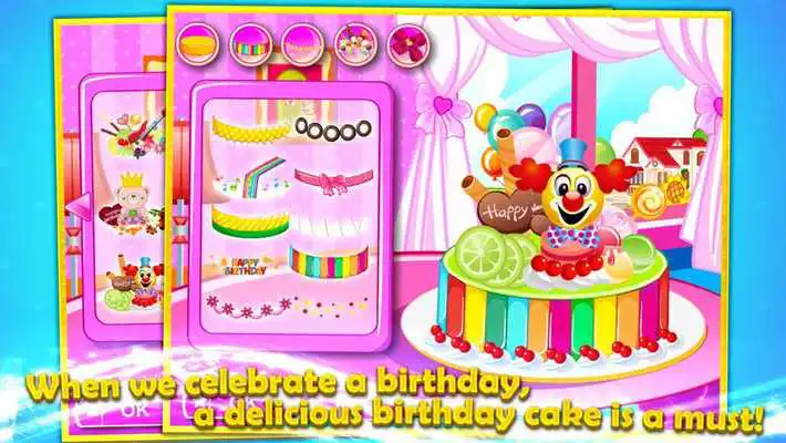 Play Birthday Cake Decorating