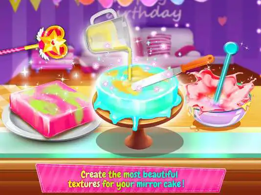 Play Birthday Cake Design Party - Bake, Decorate  Eat!