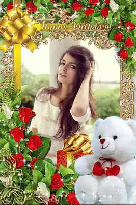 Play Birthday Cake Photo Frame Editor