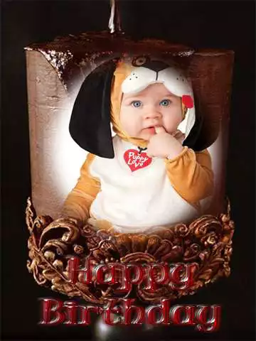 Play Birthday Cakes Photo Frames as an online game Birthday Cakes Photo Frames with UptoPlay