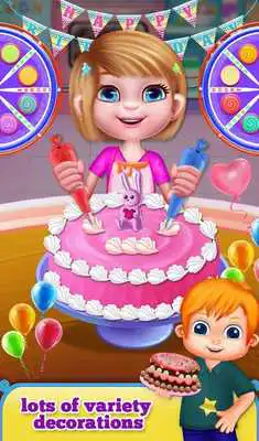 Play Birthday Cake Sweet Bakery