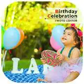 Free play online Birthday Celebration Photo Editor APK