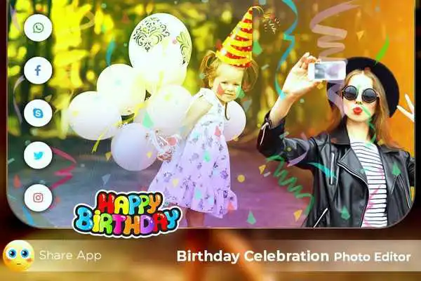 Play Birthday Celebration Photo Editor Play Birthday Celebration Photo Editor