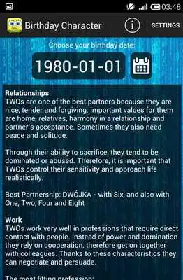 Play Birthday Character