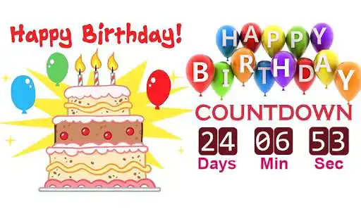 Play Birthday Countdown - Anniversary Countdown  and enjoy Birthday Countdown - Anniversary Countdown with UptoPlay