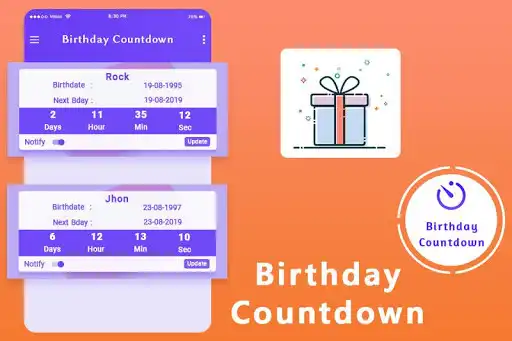 Play Birthday Countdown  and enjoy Birthday Countdown with UptoPlay