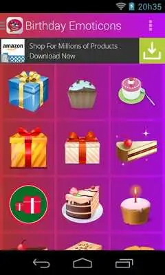 Play Birthday Emoticons