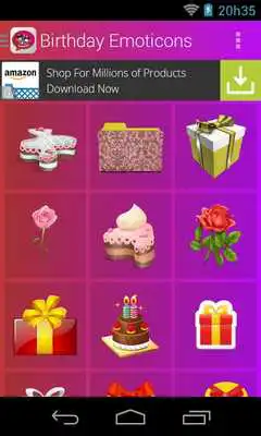 Play Birthday Emoticons