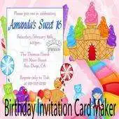 Free play online Birthday Invitation Card Maker Ideas APK