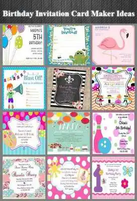 Play Birthday Invitation Card Maker Ideas