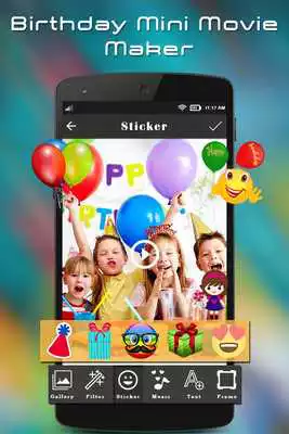 Play Birthday Mini Movie Maker