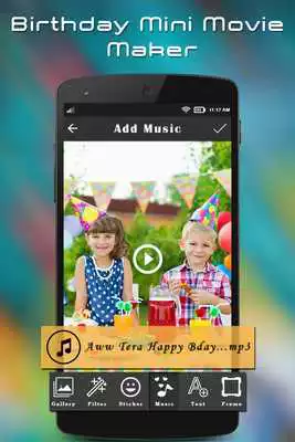Play Birthday Mini Movie Maker