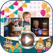 Free play online Birthday Movie Video Maker with Music APK