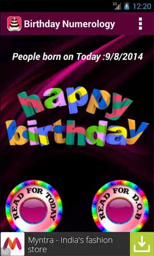 Play Birthday Numerology as an online game Birthday Numerology with UptoPlay